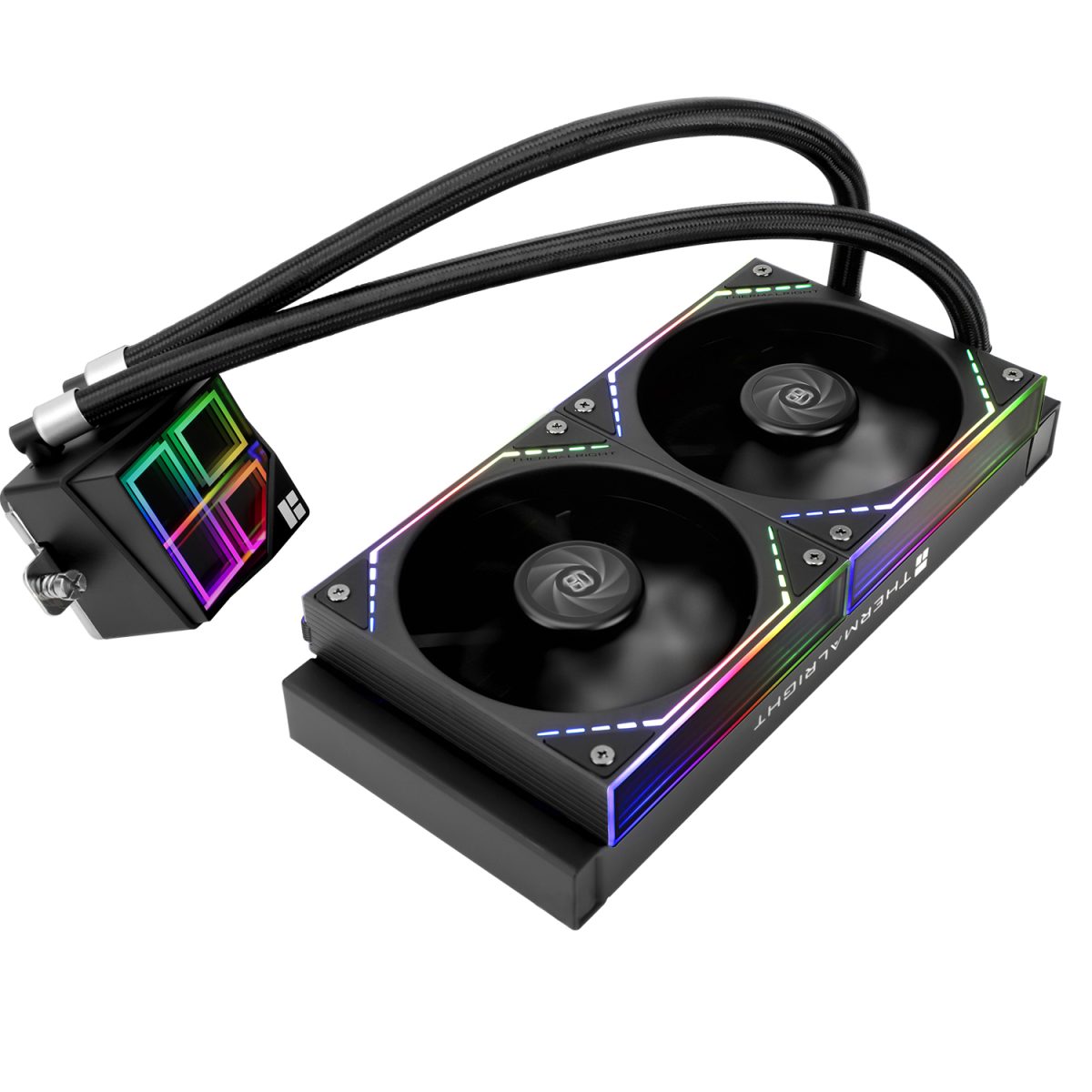 Thermalright Frozen Infinity 240 ARGB AIO CPU Liquid Cooler - Black - Image 2