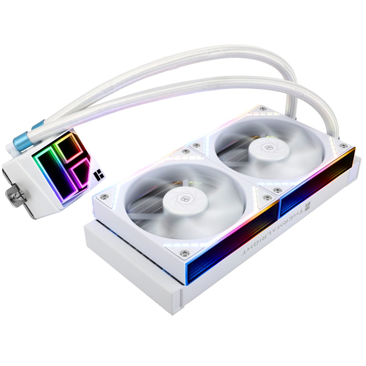 Thermalright Frozen Infinity 240 ARGB AIO CPU Liquid Cooler - White - Image 7