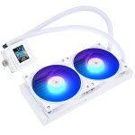 Thermalright Frozen Warframe 240 ARGB AIO CPU Liquid Cooler - White - Image 2