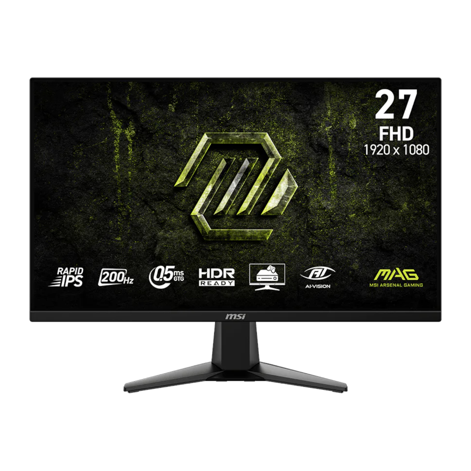 MSI 27 MSI MAG 275F E20 27″ FHD 200Hz Rapid IPS Gaming Monitor - Image 1