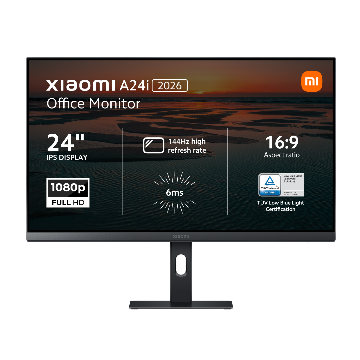 XIAOMI2 Xiaomi A24i 2026 24″ 144Hz Full HD 1080P IPS Office Monitor - Image 1